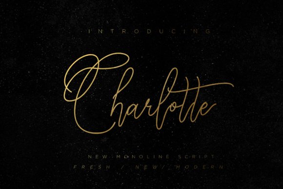 Charlotte Script Font - Featured Image