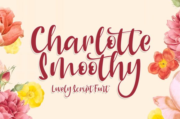 Charlotte Smoothy Font - Featured Image