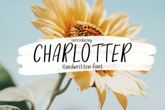 Charlotter Font - Featured Image