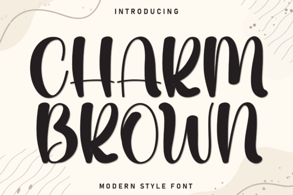 Charm Brown Font - Featured Image