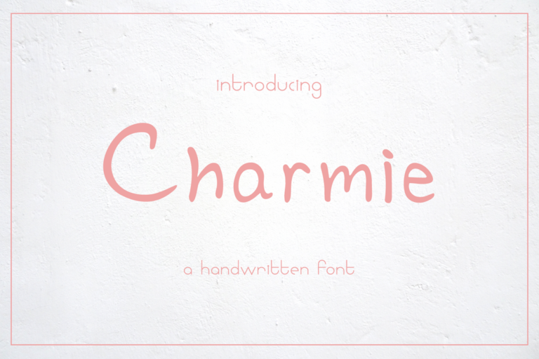 Charmie Font - Featured Image