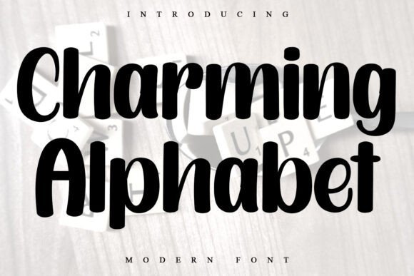 Charming Alphabet Font - Featured Image