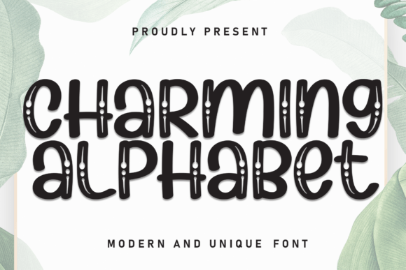 Charming Alphabet Font - Featured Image