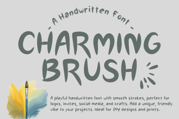 Charming Brush Font - Featured Image