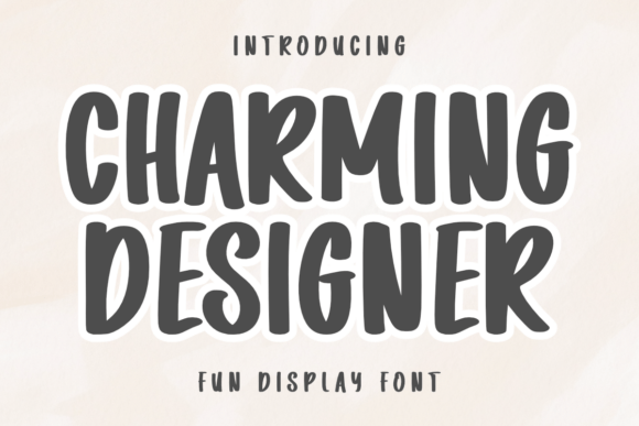Charming Designer Font - Featured Image