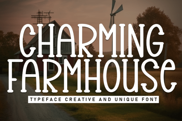 Charming Farmhouse Font - Featured Image