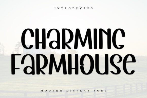 Charming Farmhouse Font - Featured Image