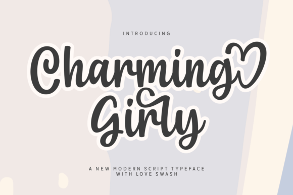 Charming Girly Font - Featured Image