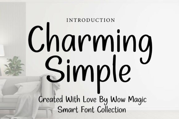 Charming Simple Font - Featured Image