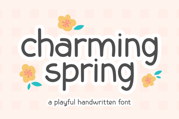 Charming Spring Font - Featured Image
