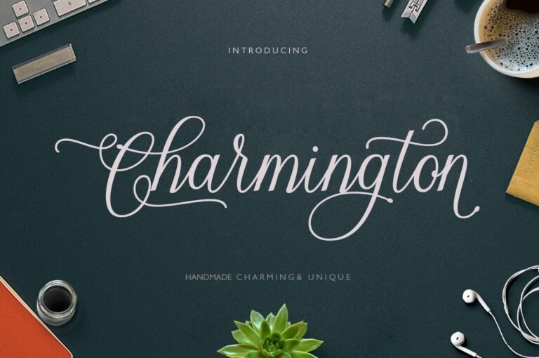Charmington Font - Featured Image
