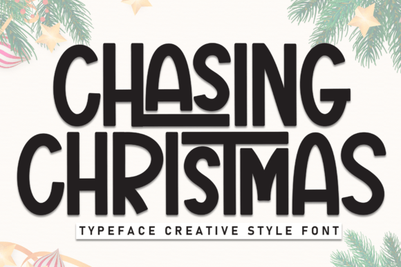 Chasing Christmas Font - Featured Image