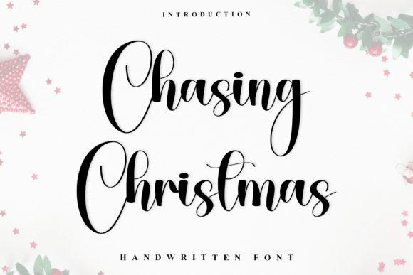 Chasing Christmas Font - Featured Image