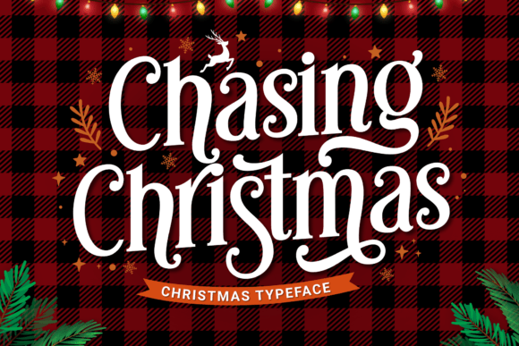 Chasing Christmas Font - Featured Image