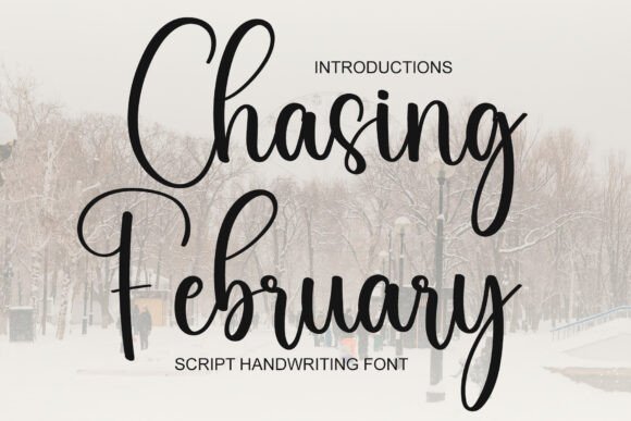 Chasing February Font - Featured Image