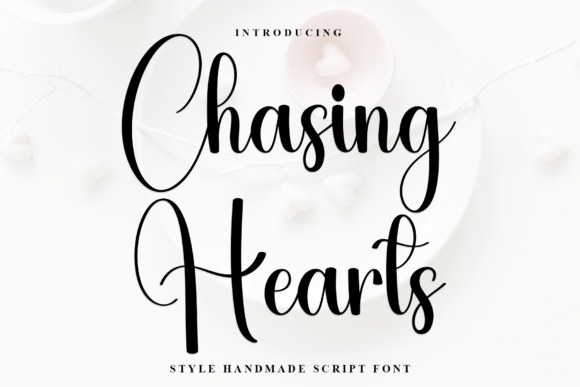 Chasing Hearts Font - Featured Image