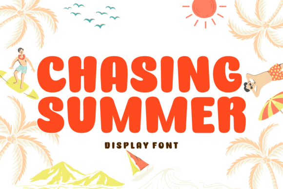 Chasing Summer Font - Featured Image