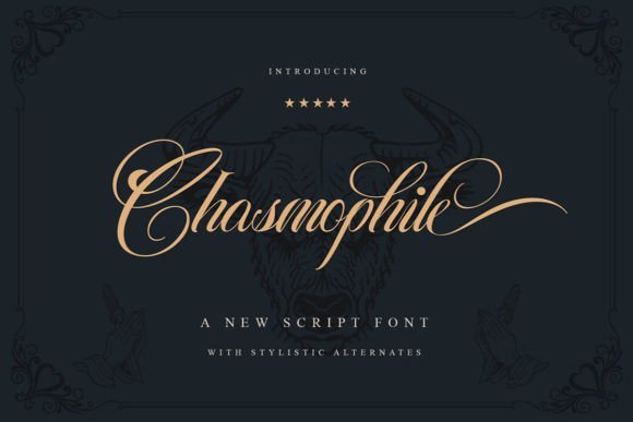 Chasmophile Font - Featured Image