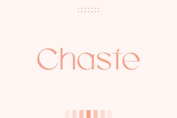 Chaste Font - Featured Image