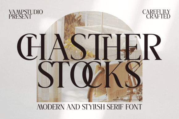 Chasther Stocks Font - Featured Image