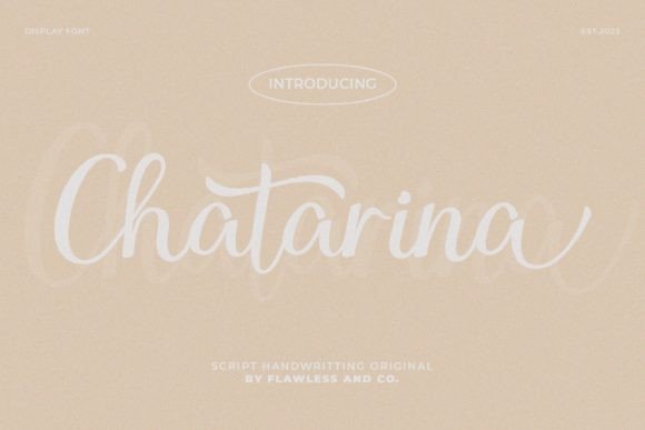 Chatarina Font - Featured Image