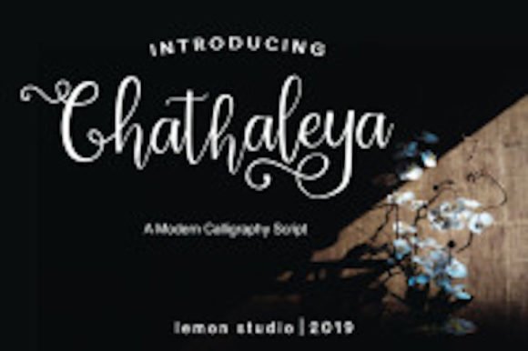 Chathaleya Font - Featured Image