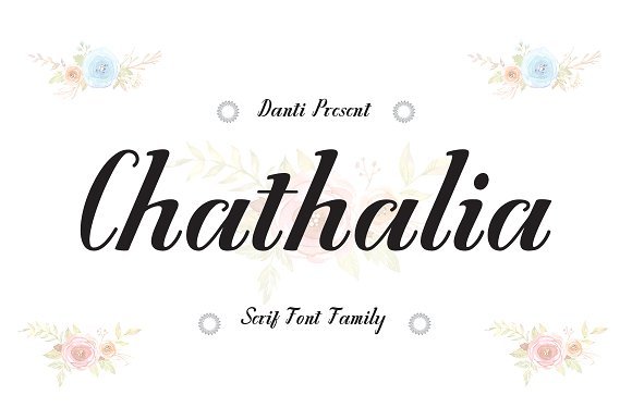 Chathalia Font - Featured Image