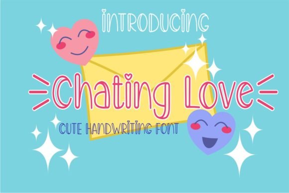 Chating Love Font - Featured Image