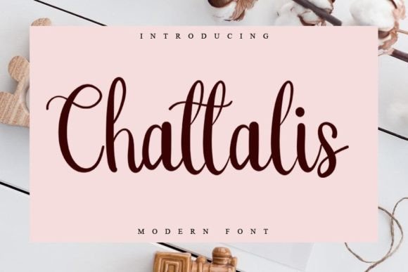 Chattalis Font - Featured Image