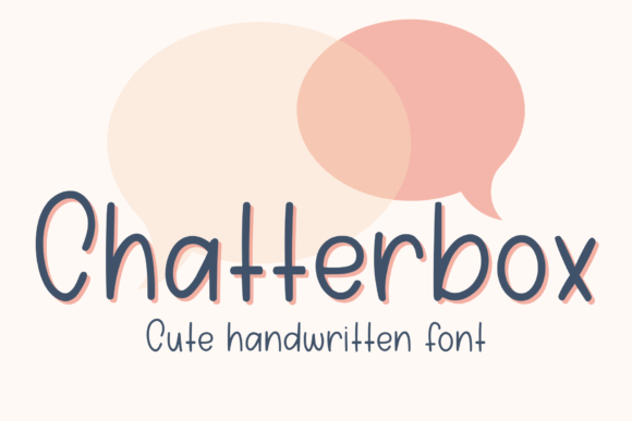 Chatterbox Font - Featured Image