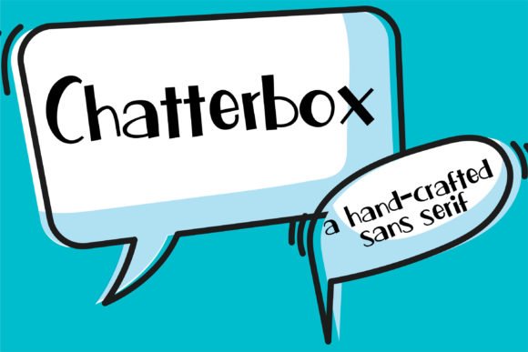 Chatterbox Font - Featured Image