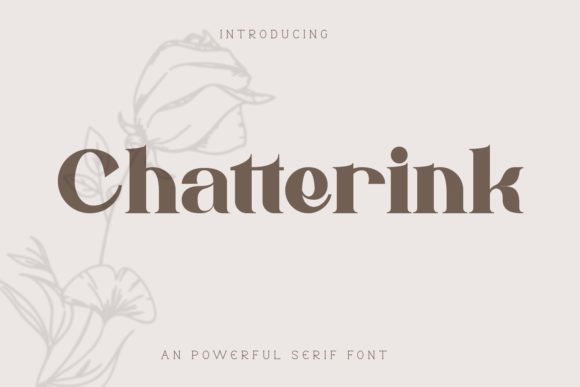 Chatterink Font - Featured Image