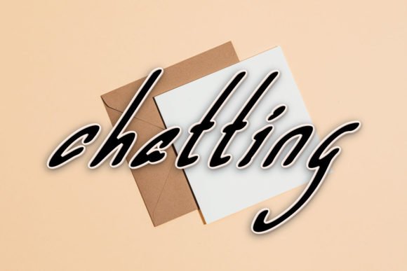 Chatting Font - Featured Image