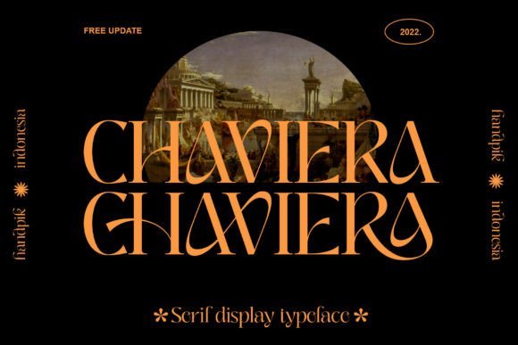 Chaviera Font - Featured Image