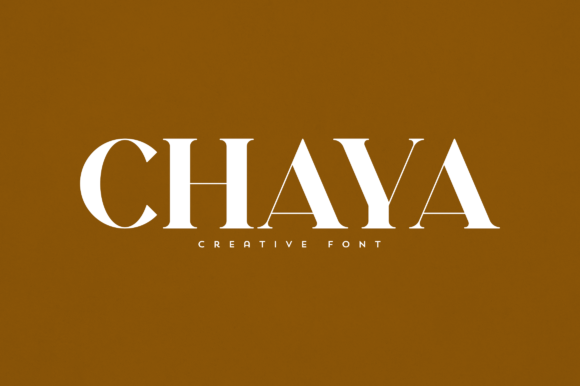 Chaya Font - Featured Image