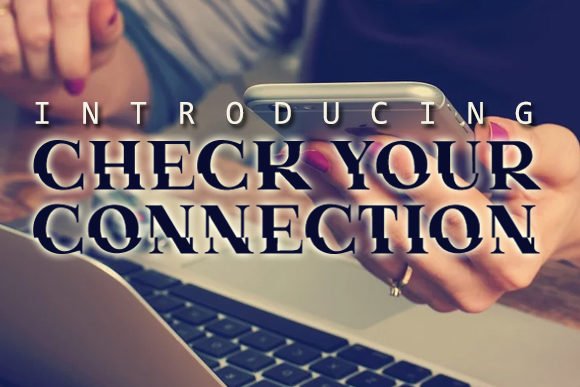 Check Your Connection Font - Featured Image
