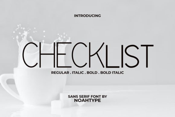 Checklist Font - Featured Image