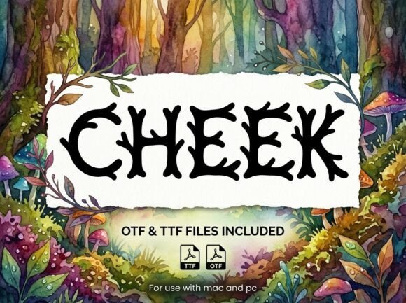 Cheek Font - Featured Image