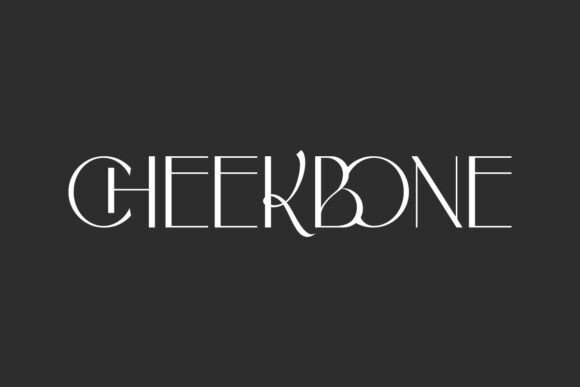 Cheekbone Font - Featured Image