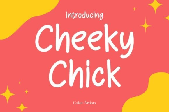 Cheeky Chick Font - Featured Image
