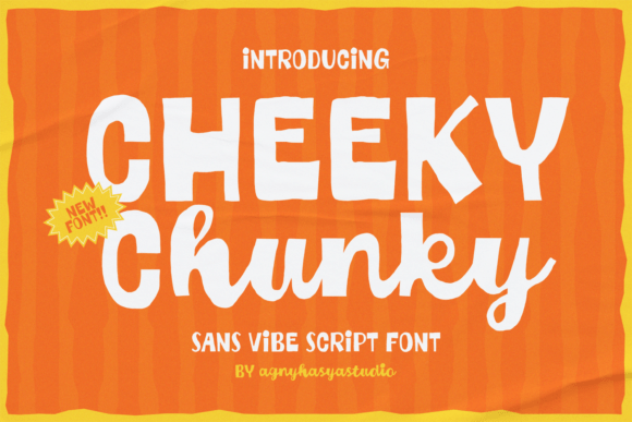 Cheeky Chunky Font - Featured Image