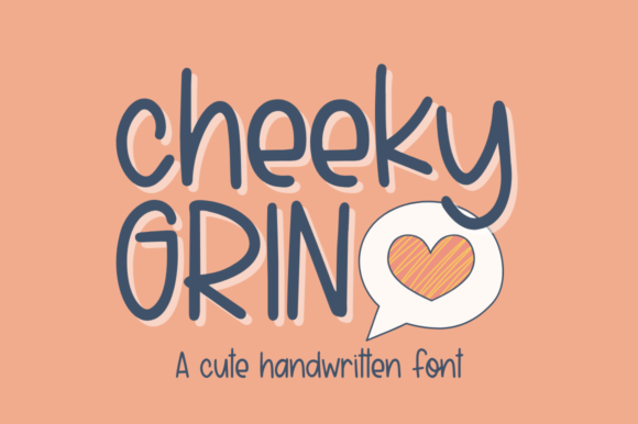 Cheeky Grin Font - Featured Image