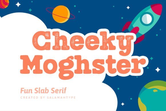 Cheeky Moghster Font - Featured Image