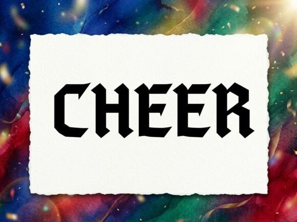 Cheer Font - Featured Image