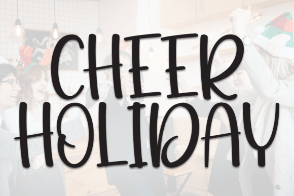 Cheer Holiday Font - Featured Image