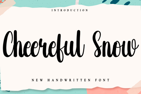 Cheereful Snow Font - Featured Image