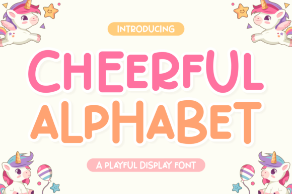 Cheerful Alphabet Font - Featured Image