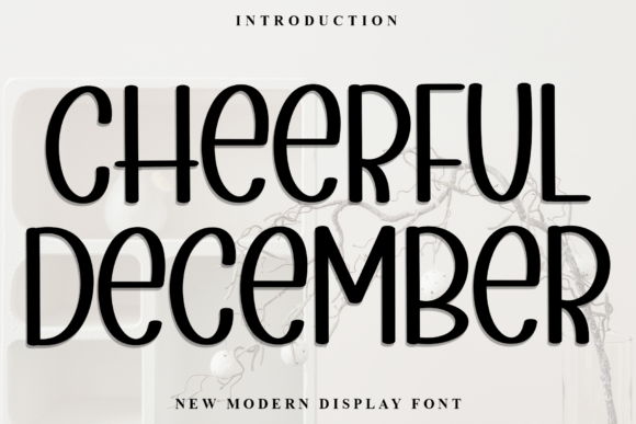 Cheerful December Font - Featured Image