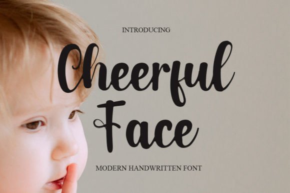 Cheerful Face Font - Featured Image