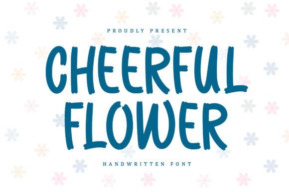 Cheerful Flower Font - Featured Image